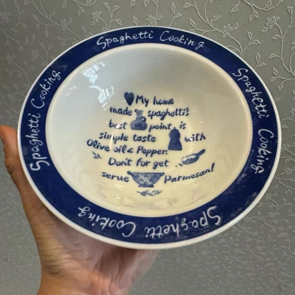 Blue Ceramic Bowl